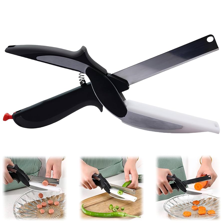 Tijeras Cuchillo 2 en 1 de Tabla Multifunción