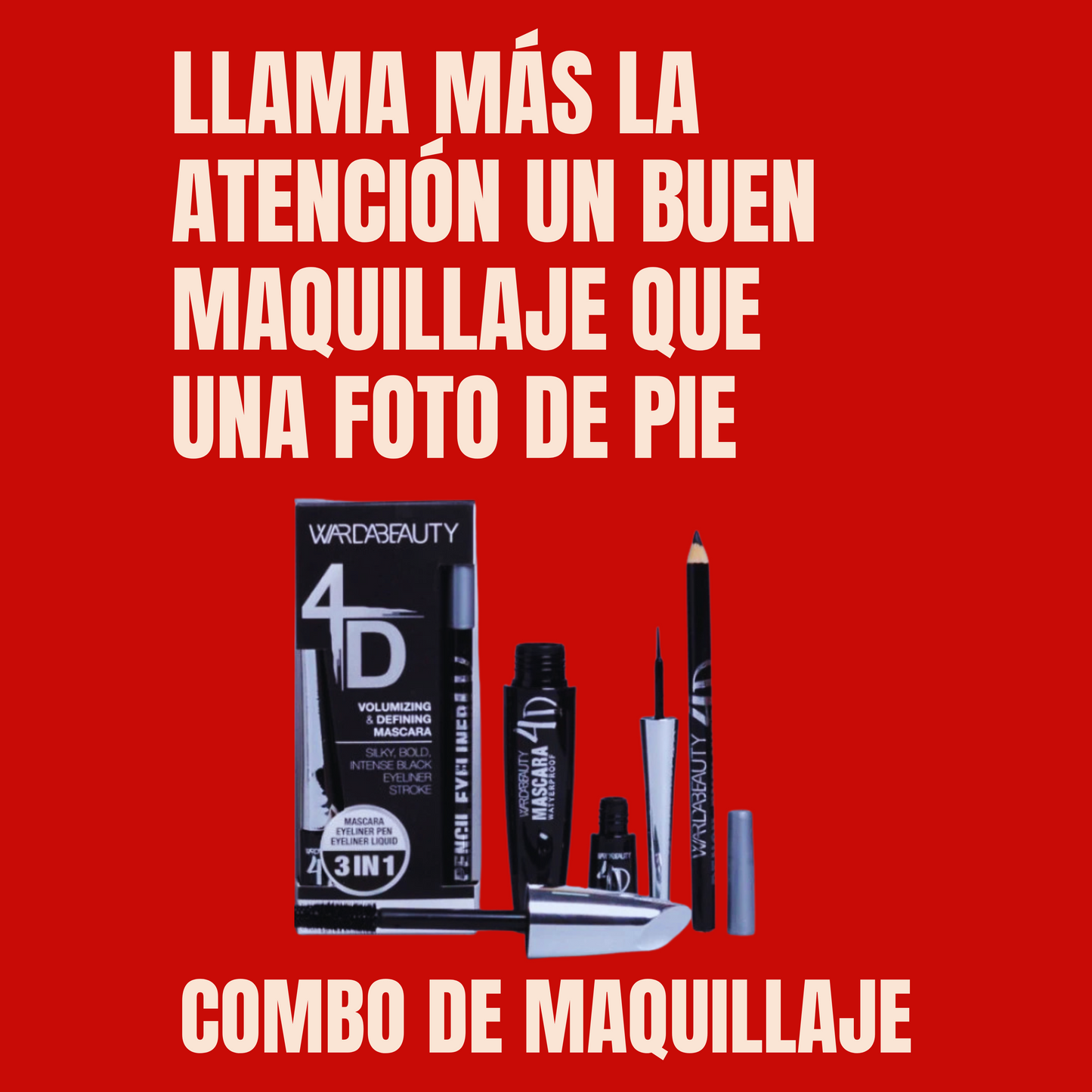 Set de Pestañina + Delineador + Lápiz - Mirada intensa sin esfuerzo