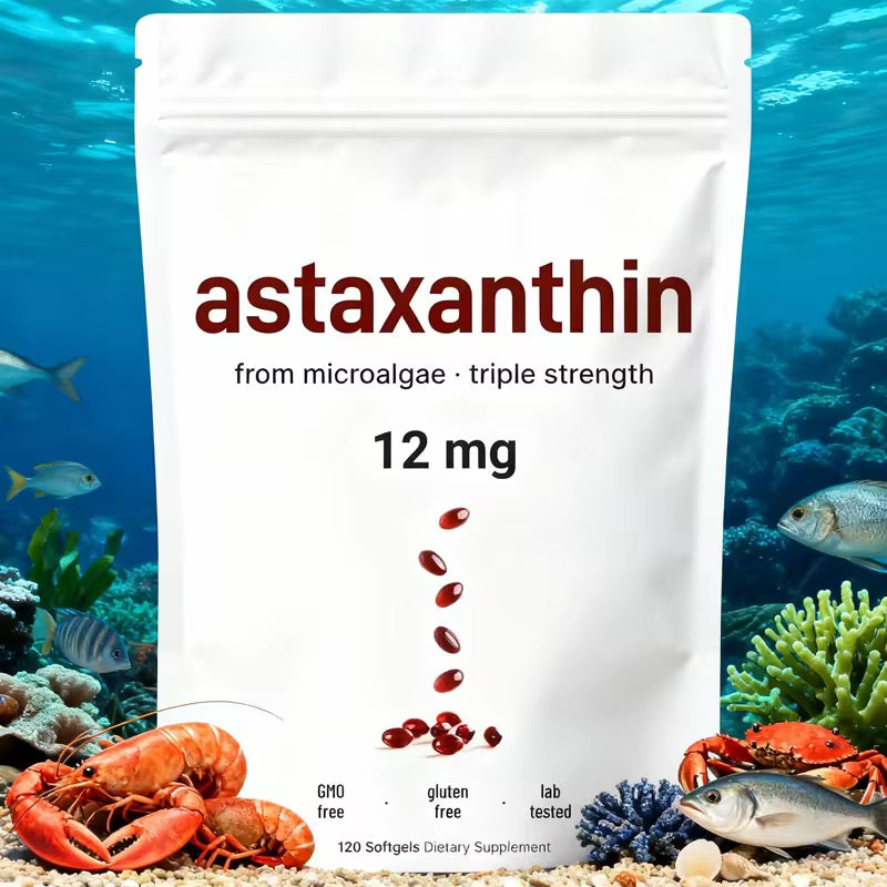Astaxantina - El antioxidante más potente para una piel joven y energía real