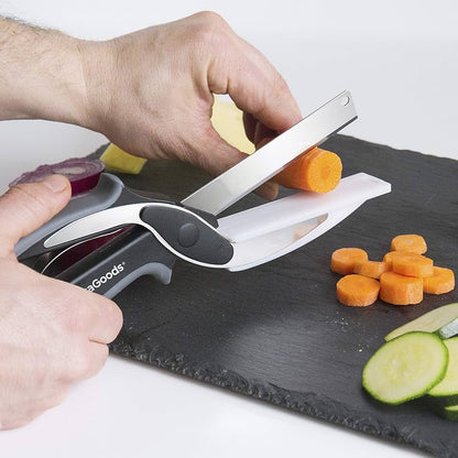 Tijeras Cuchillo 2 en 1 de Tabla Multifunción