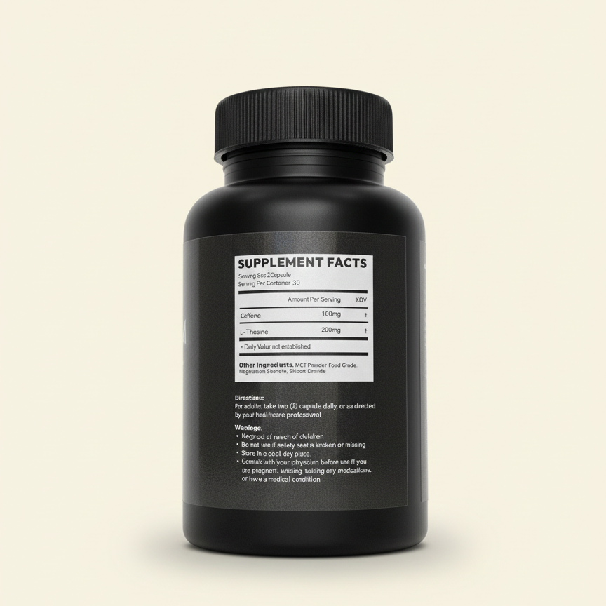 Energía sin nervios. Enfoque sin ansiedad.