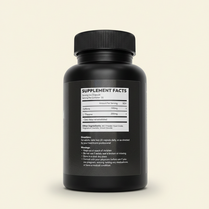 Energía sin nervios. Enfoque sin ansiedad.