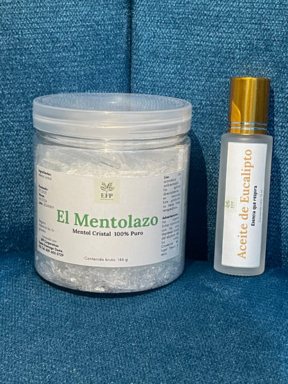 Desbloquea tu Nariz con: El Mentolazo + Aceite de Eucalipto