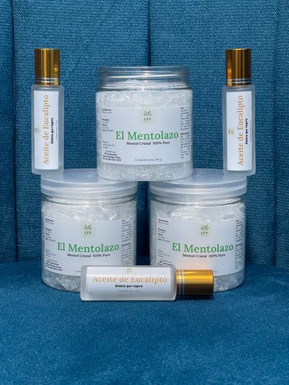 Desbloquea tu Nariz con: El Mentolazo + Aceite de Eucalipto