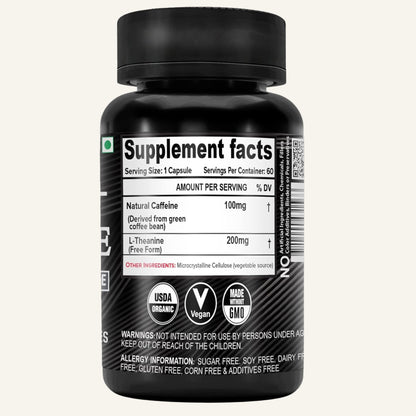 Energía sin nervios. Enfoque sin ansiedad.