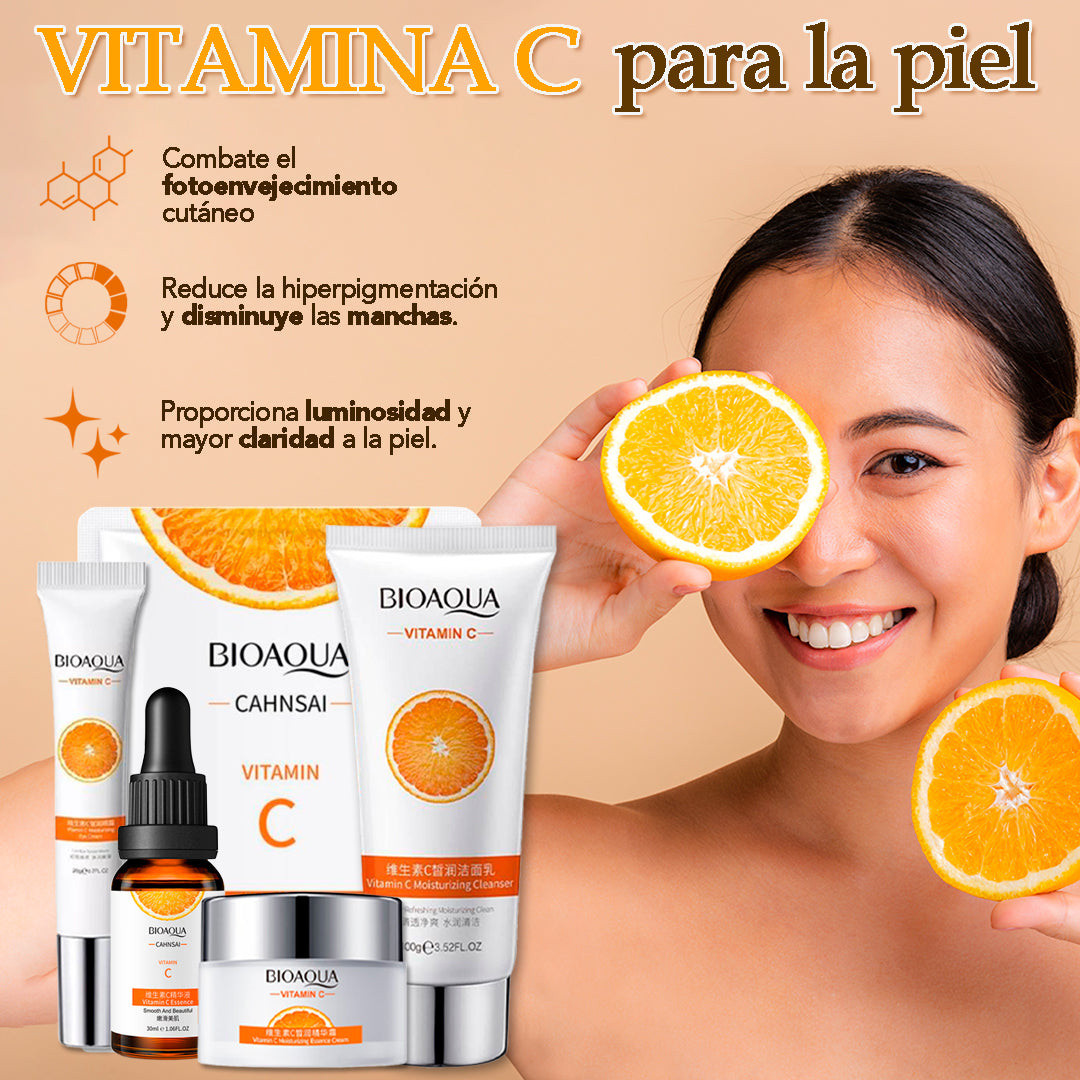 Combo de Vitamina C para la Piel – Tu rostro lo está pidiendo a gritos