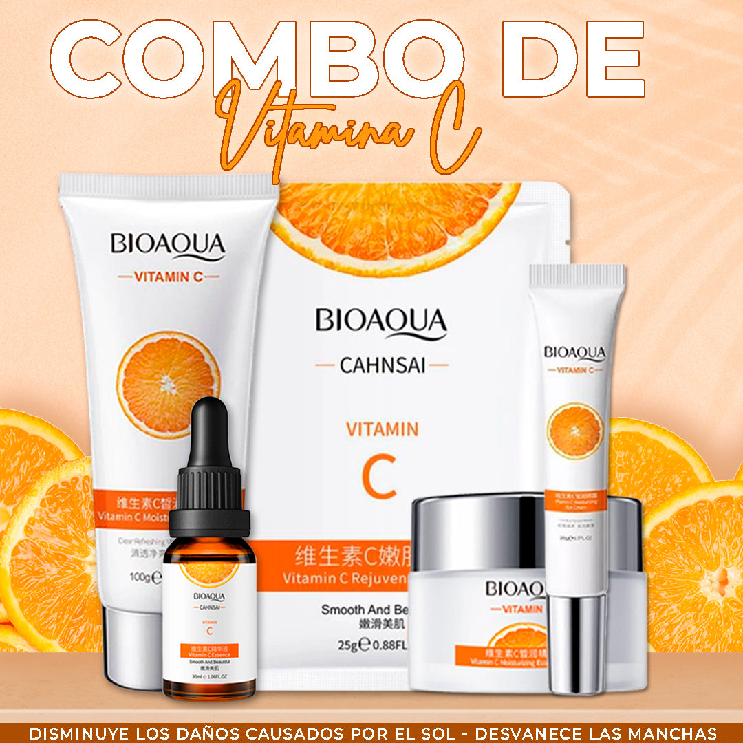 Combo de Vitamina C para la Piel – Tu rostro lo está pidiendo a gritos
