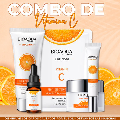 Combo de Vitamina C para la Piel – Tu rostro lo está pidiendo a gritos