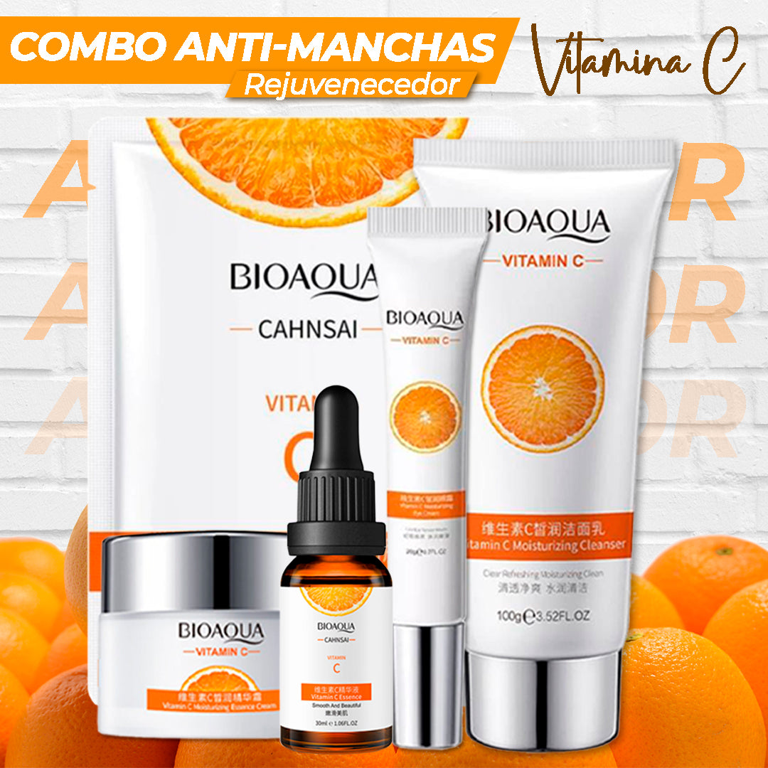 Combo de Vitamina C para la Piel – Tu rostro lo está pidiendo a gritos