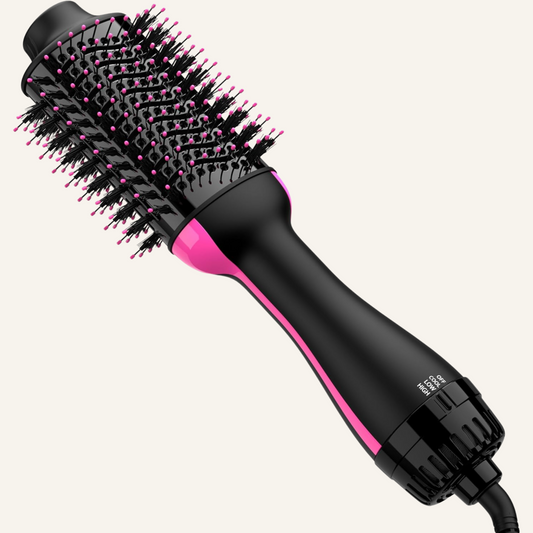 Cepillo Secador 4 en 1 – Alisa, Seca, Da Volumen y Elimina el Frizz en Minutos