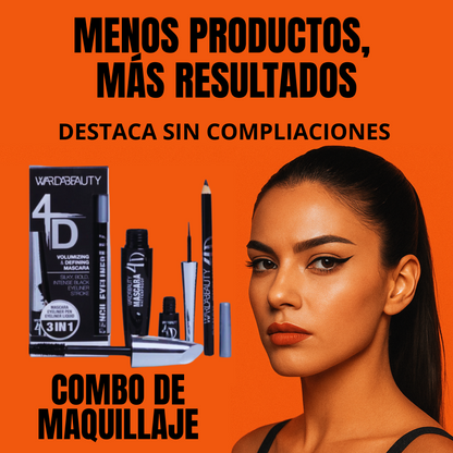 Set de Pestañina + Delineador + Lápiz - Mirada intensa sin esfuerzo