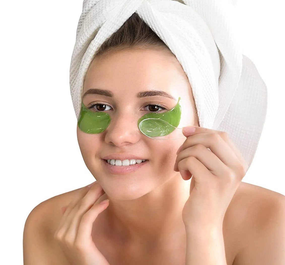 PARCHES REJUVENECEDORES DE OJOS ALOE VERA SKINCARE®️