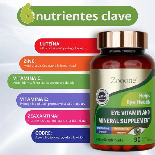 Visión Fuerte + Luteína & Zeaxantina